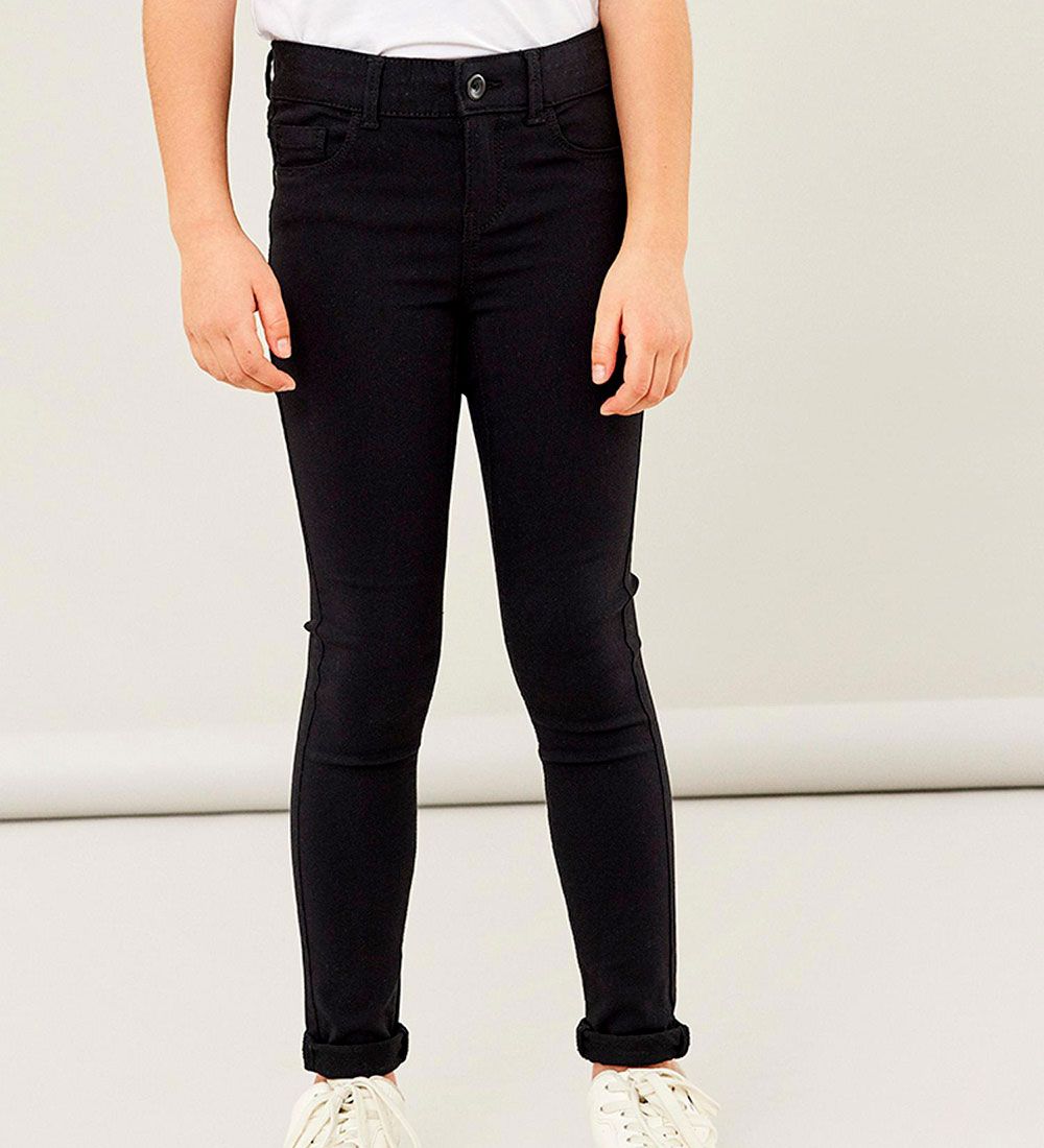 Name It Trousers - Noos - NkfPolly - Black