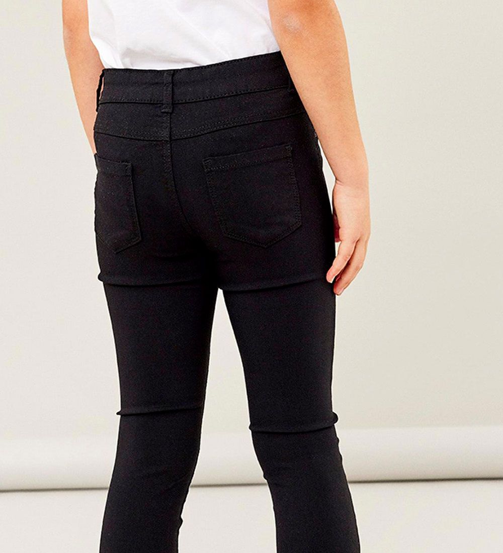 Name It Trousers - Noos - NkfPolly - Black