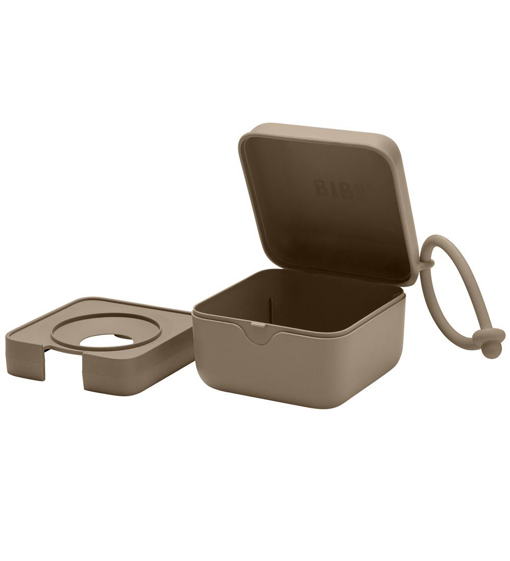 BIBS Pacifier box - Dark Oak