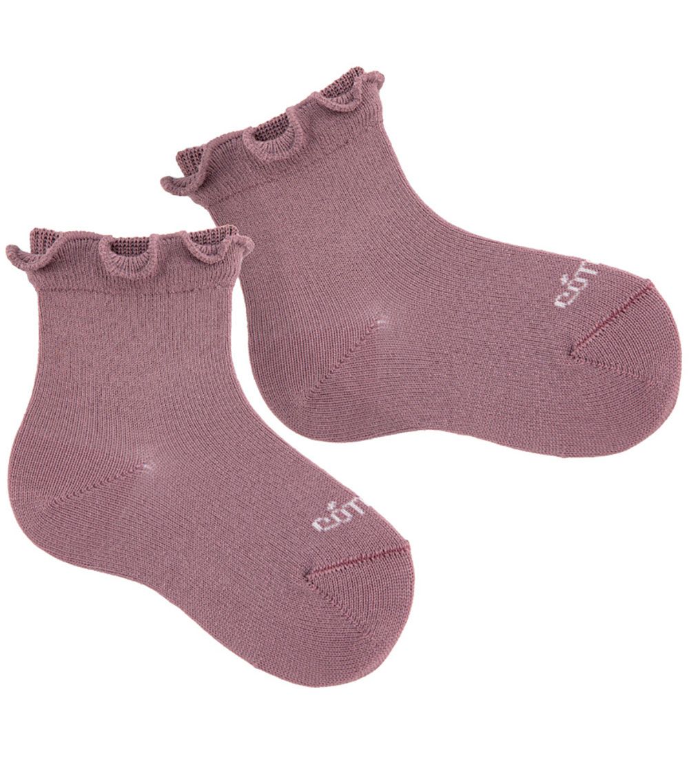 Condor Socks w. Frill - Iris