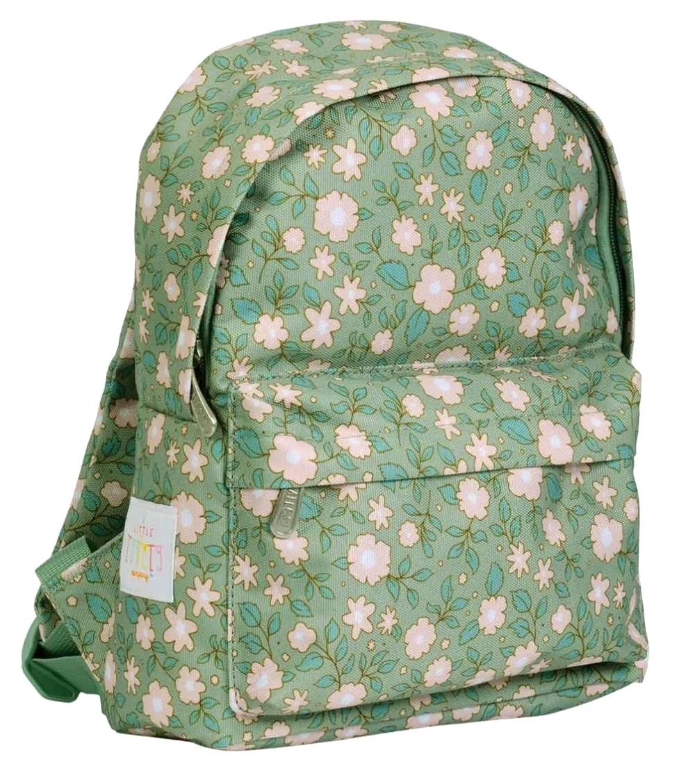 A Little Lovely Company Backpack - Blossoms Sage