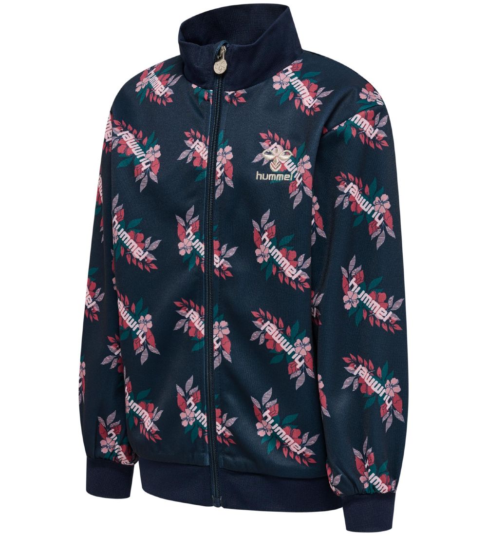 Hummel Cardigan - HmlRiley Zip - Black Iris
