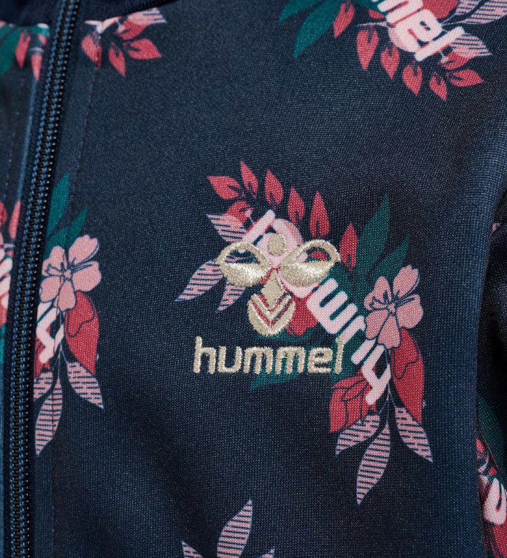 Hummel Cardigan - HmlRiley Zip - Black Iris