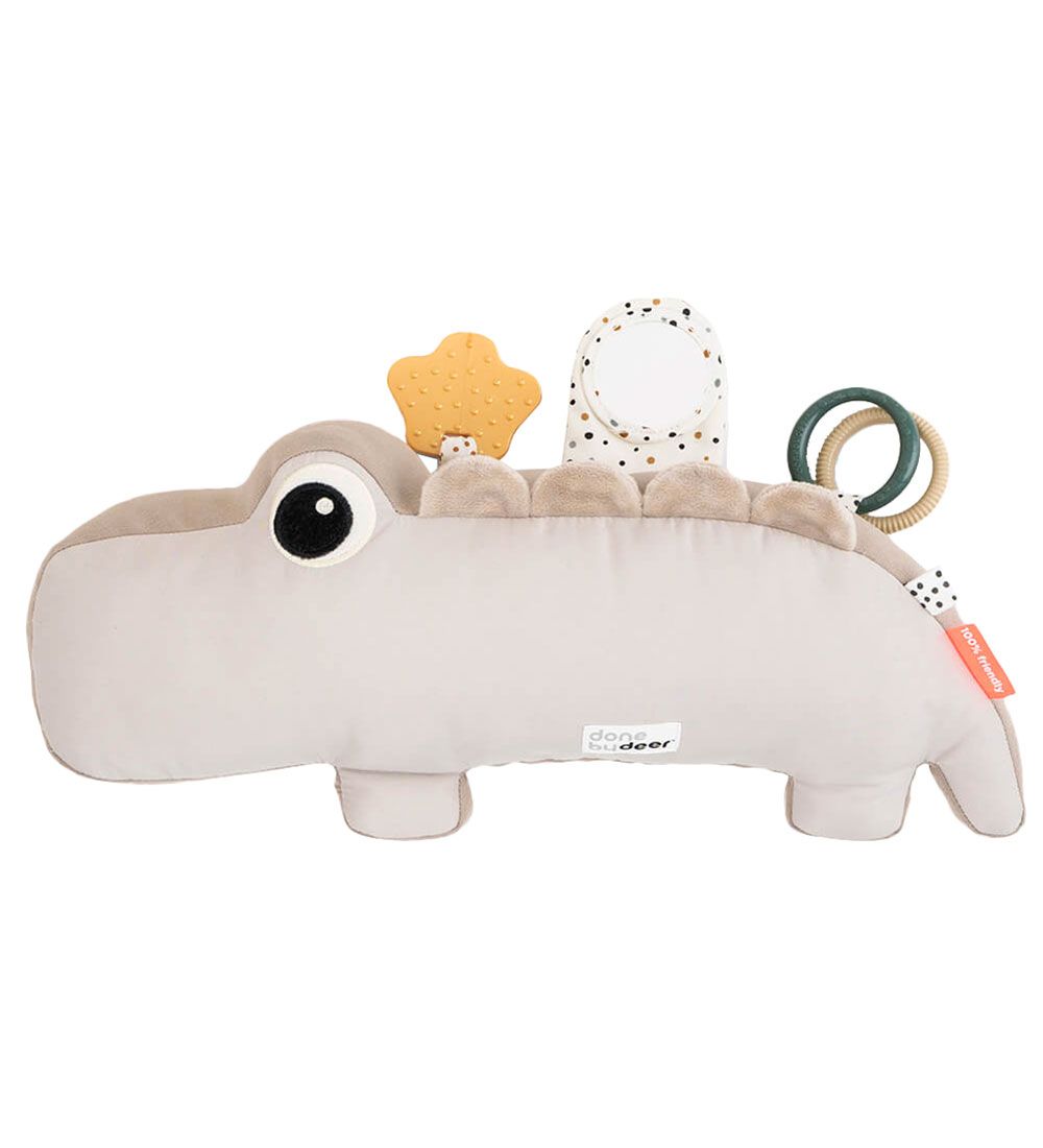 Done By Deer Activity Toy Toy - Tummy Time Activity Toy Croco