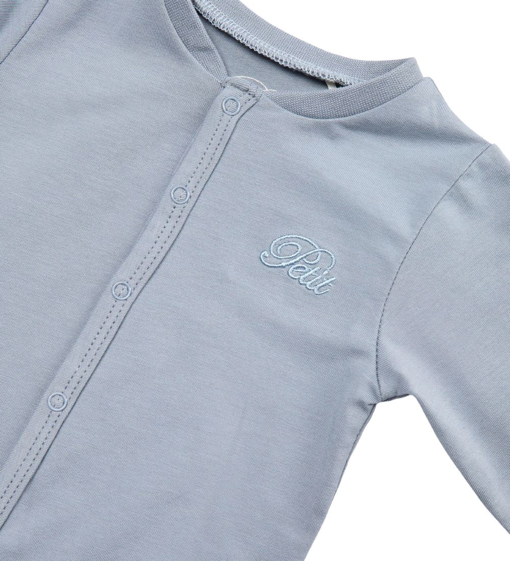 Petit by Sofie Schnoor Onesie m. Fötter - Ljusblå