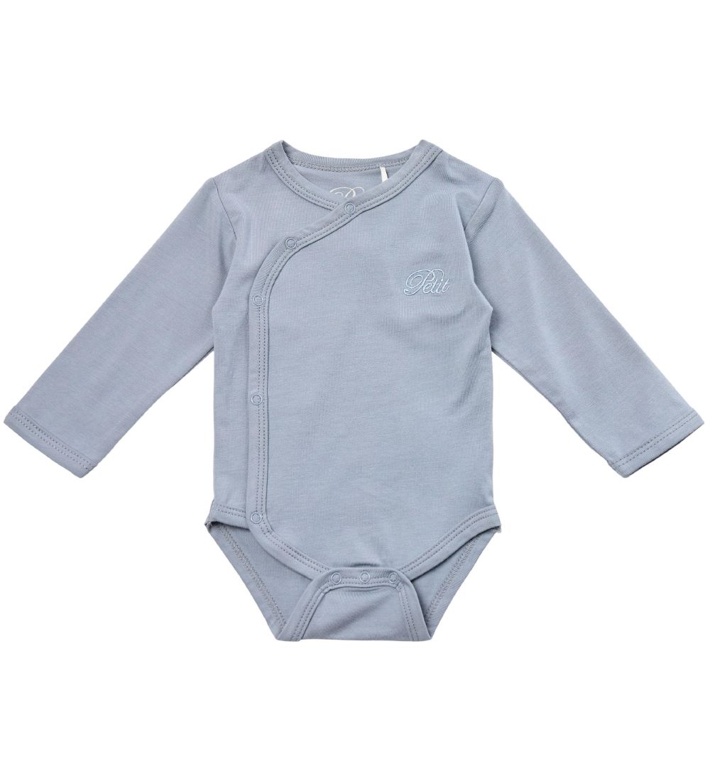 Petit by Sofie Schnoor Wikkelromper L/æ - Lichtblauw