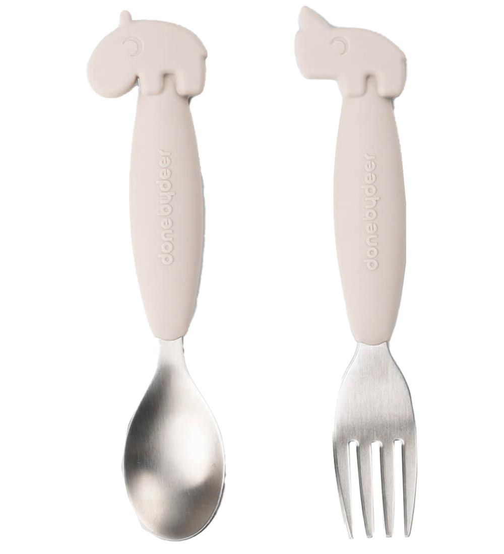 Done by Deer Cutlery - 2-Pack - Sand