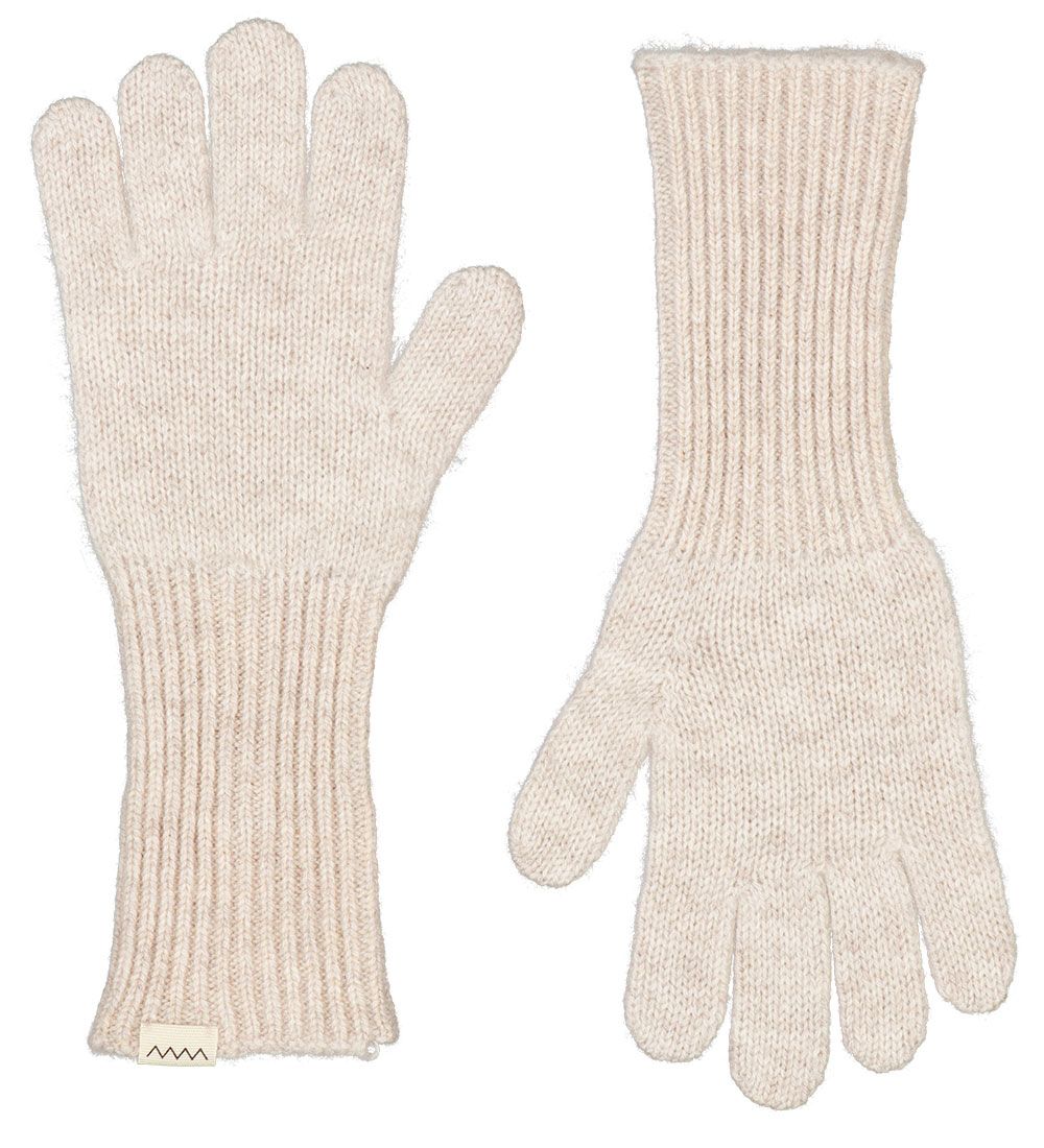MarMar Gloves - Wool - Ash Long - Llama Melange