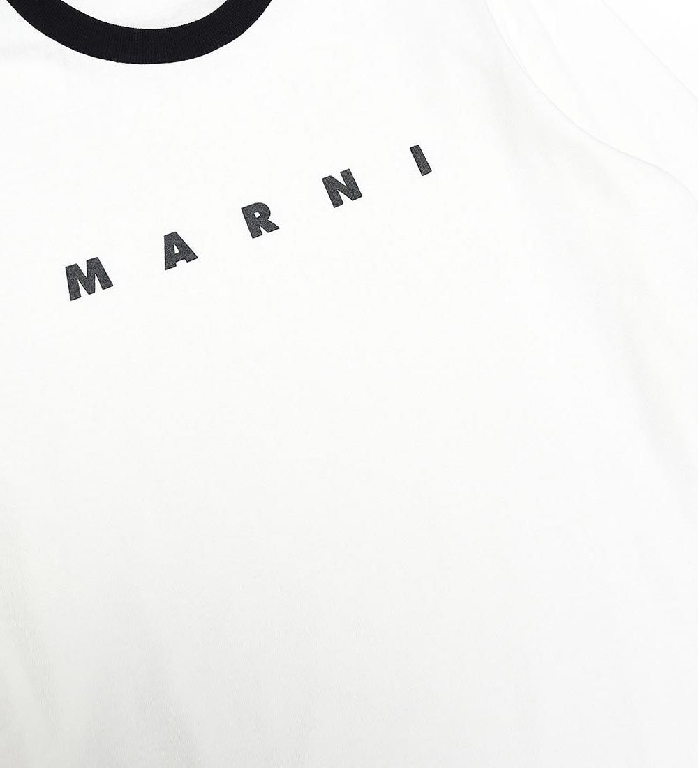 Marni Blouse - White w. Black