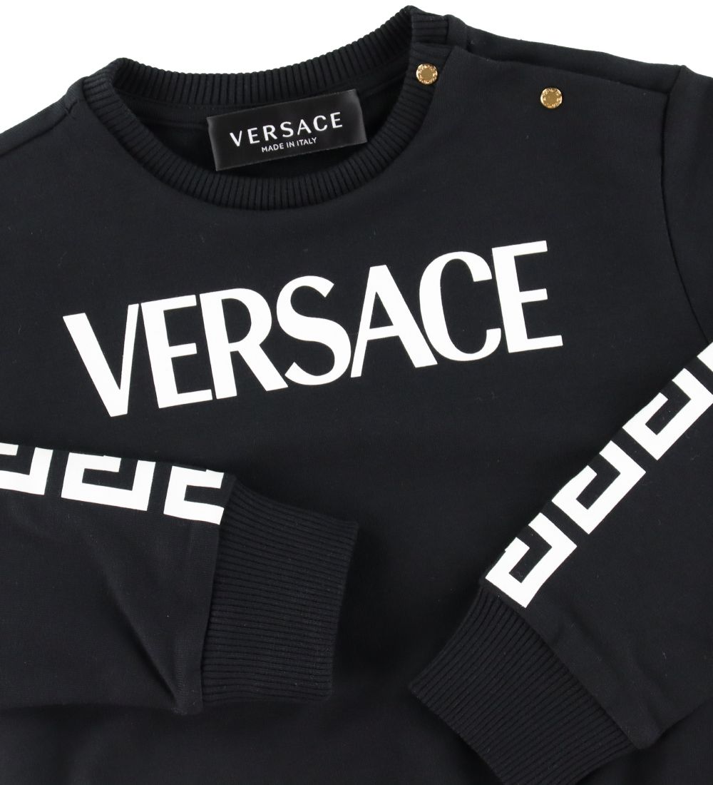 Versace Sweatshirt - Black w. White