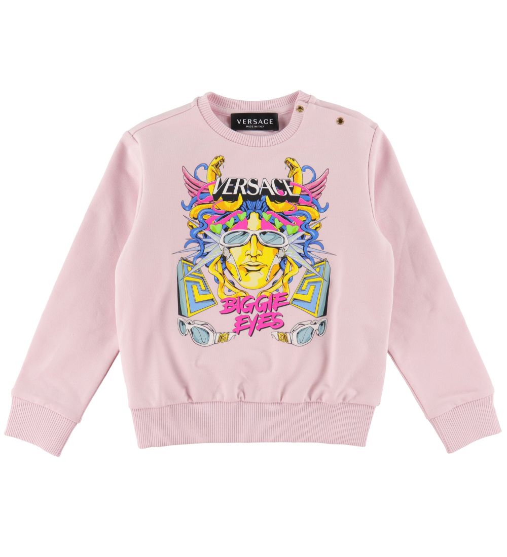 Versace Sweatshirt - Pink w. Print