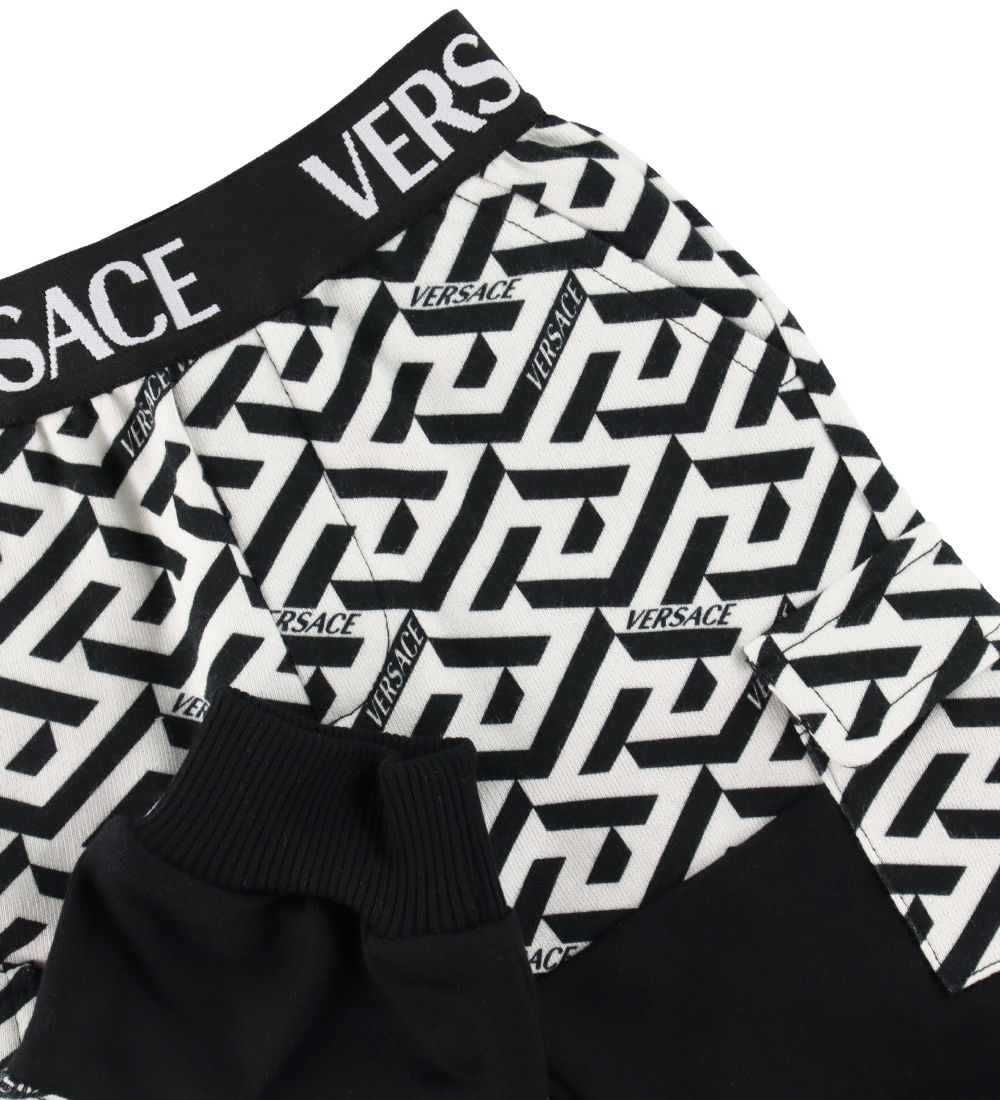 Versace Jogginghosen - Schwarz/Weiß