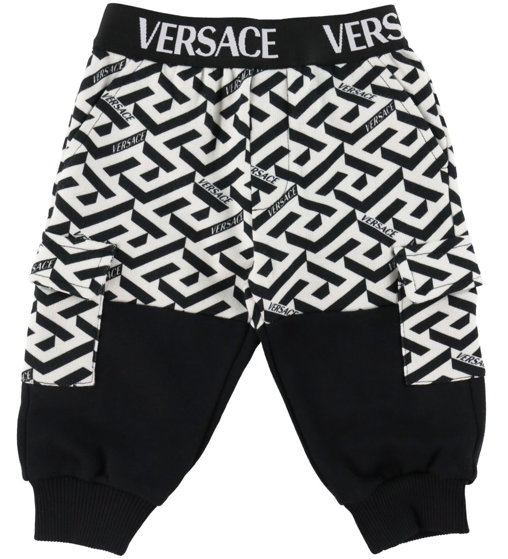 Versace Jogginghosen - Schwarz/Weiß