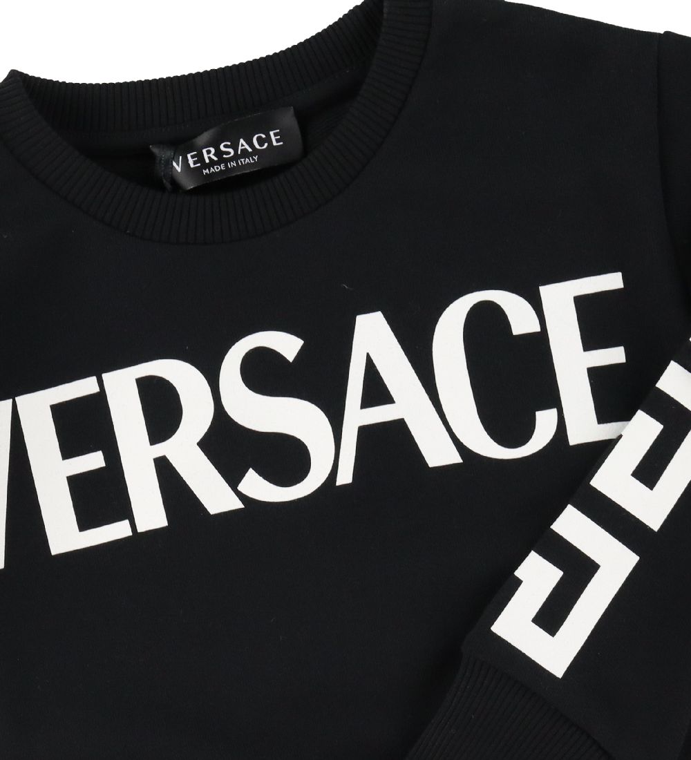 Versace Sweatshirt - Black w. White