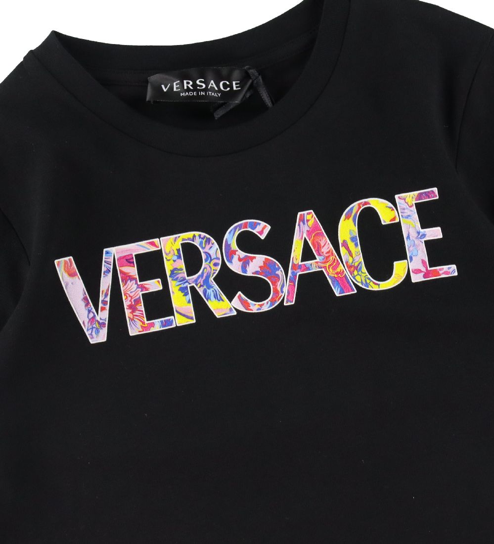 Versace T-Shirt - Zwart m. Print