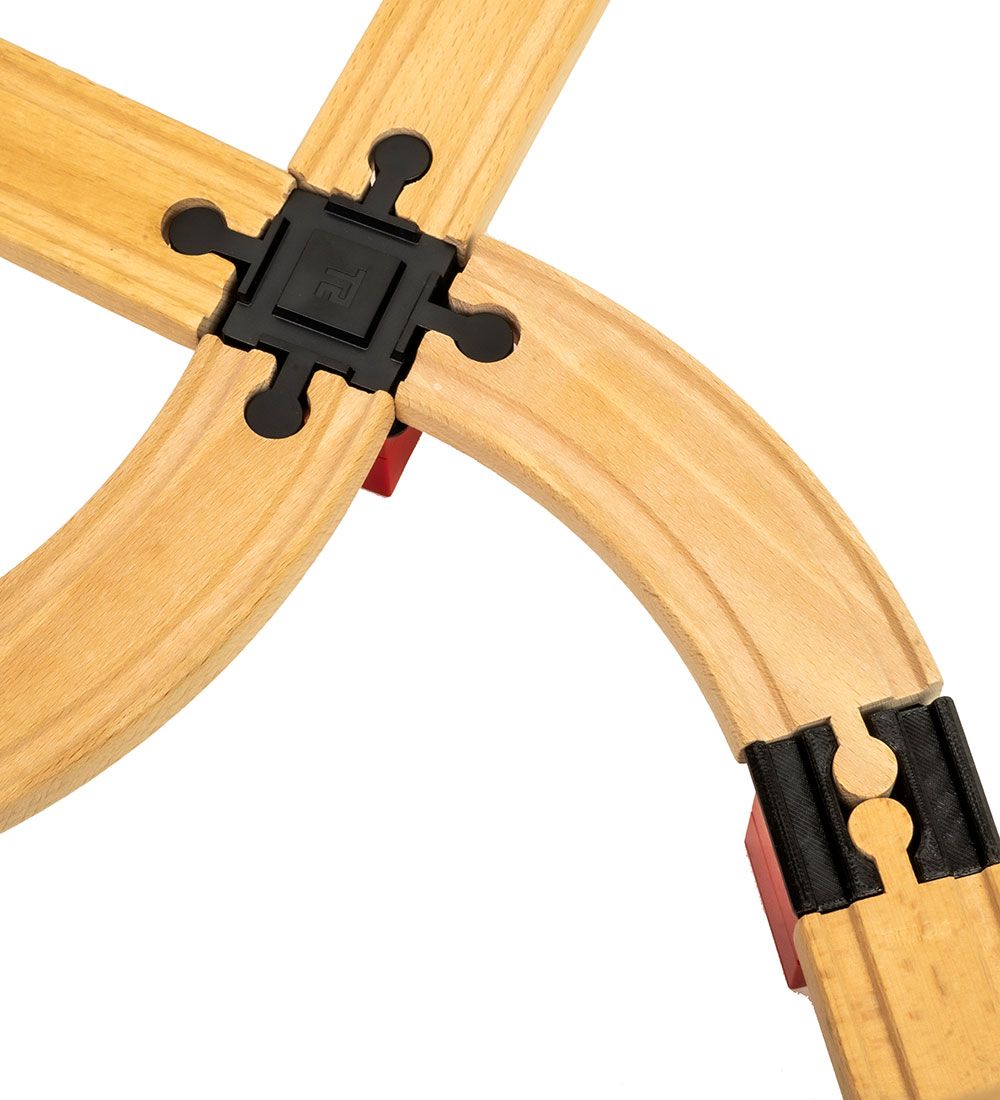 Toy2 Track Connectors - 43 pcs - Basic Connectors + Intersectio