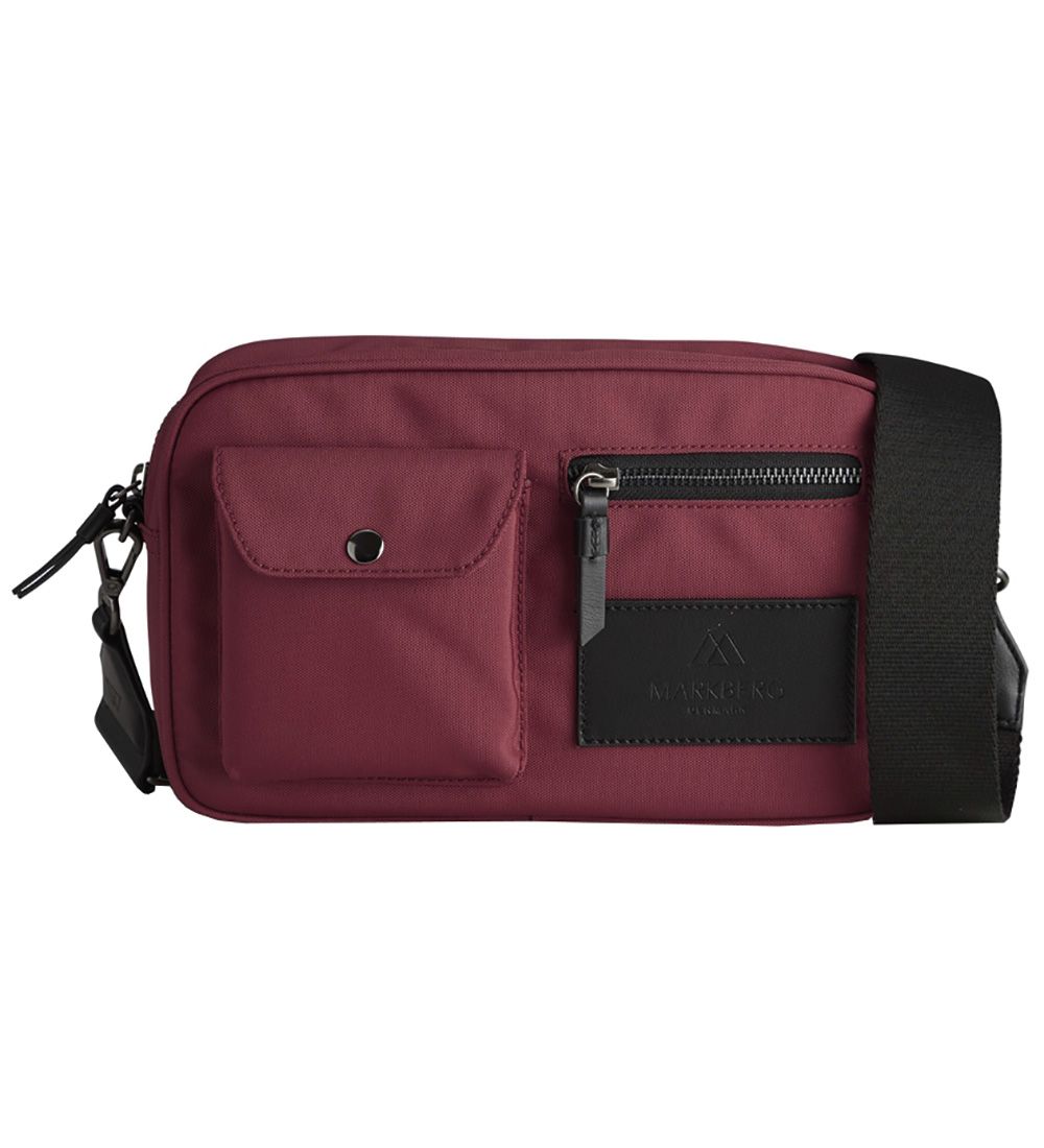 Markberg Shoulder Bag - Darla Small - Recycled - Burgundy/Black