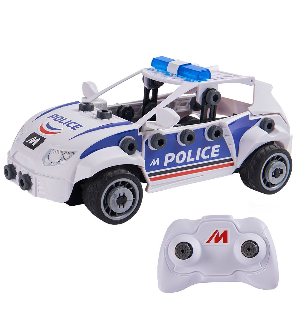 Meccano Construction Playset - Remote Control - Police Car