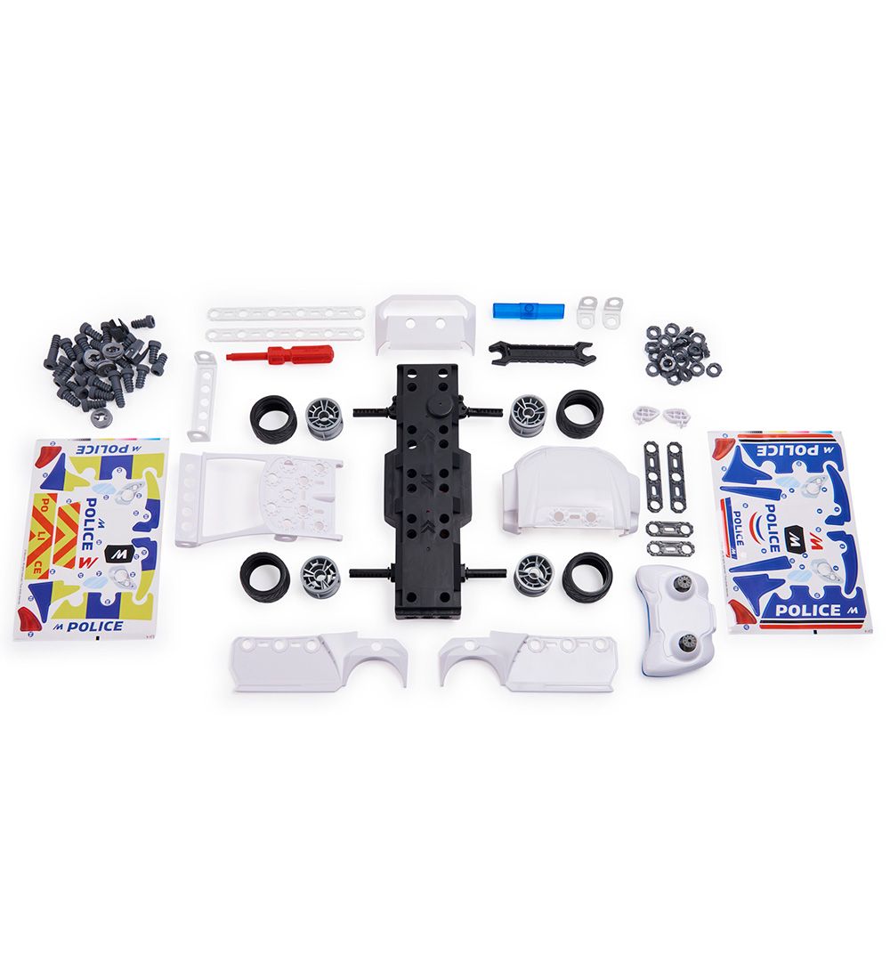 Meccano Construction Playset - Remote Control - Police Car