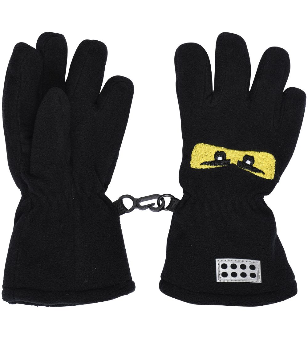 LEGO® Ninjago Gloves - Fleece - Black w. Eyes