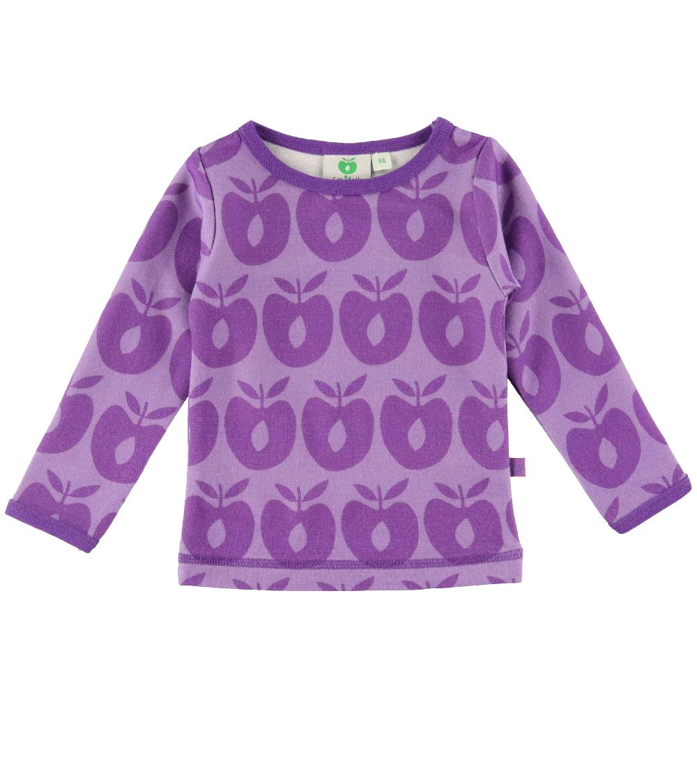 Småfolk Blouse - Wool - Retro Apple - Viola