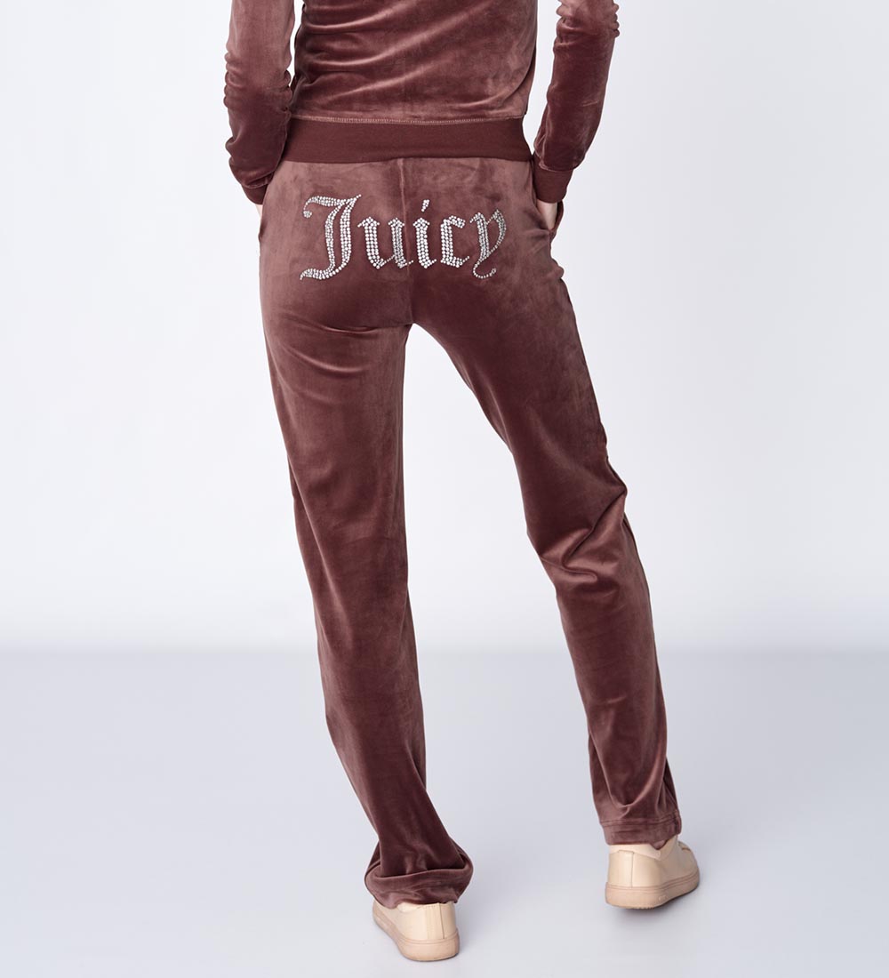 Juicy Couture Sweatpants - Velvet - Bitter Chocolate