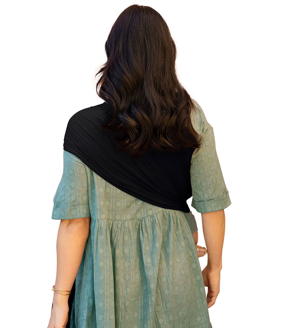Moby Baby Sling - Cotton - Onyx - Black