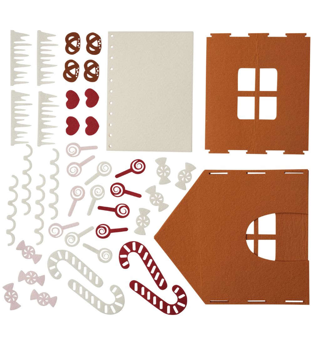 Fabelab Byg-Selv - Gingerbread House Kit - Gingerbread House hou