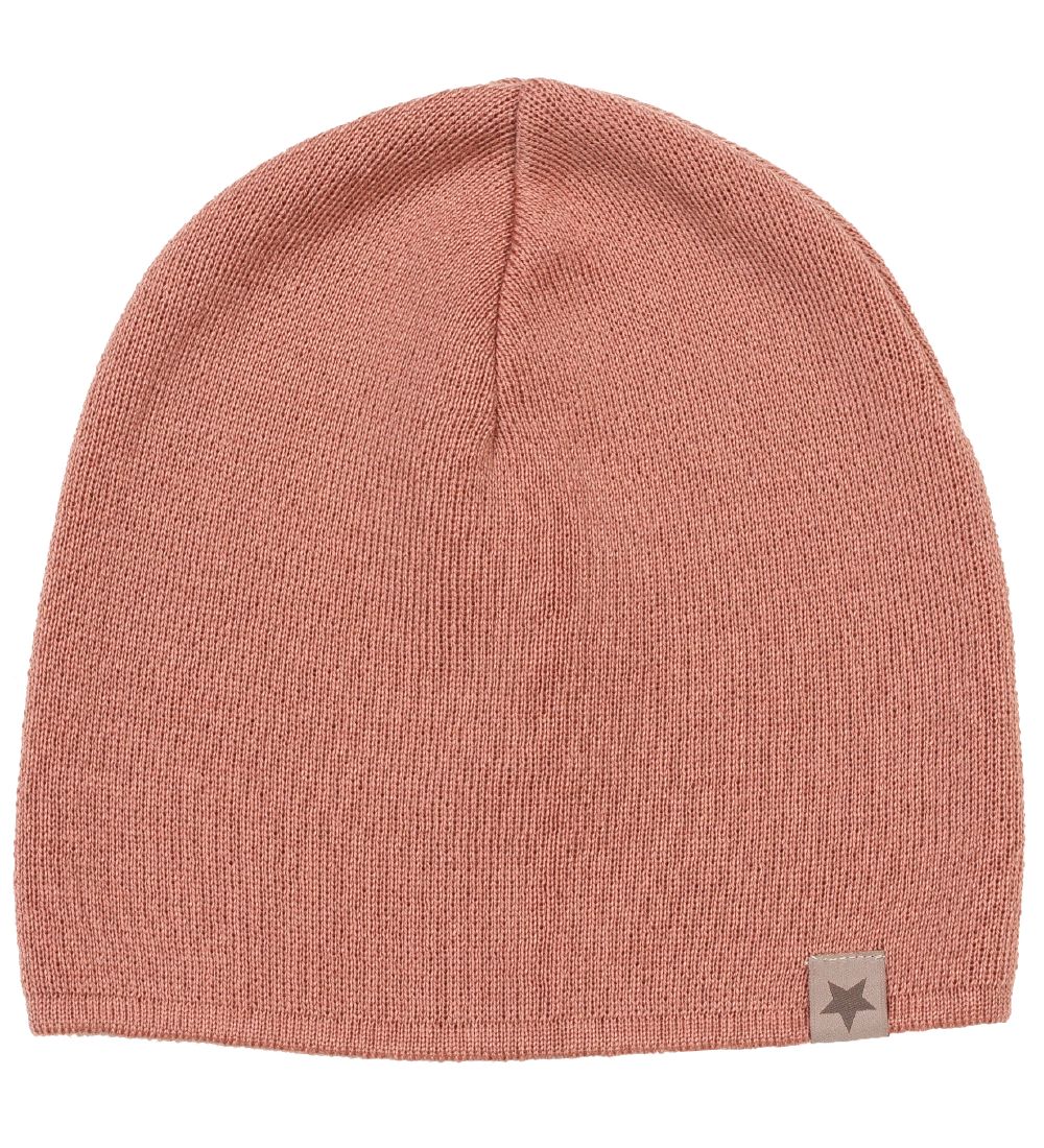 Huttelihut Beanie - Wool - Dysty Rose