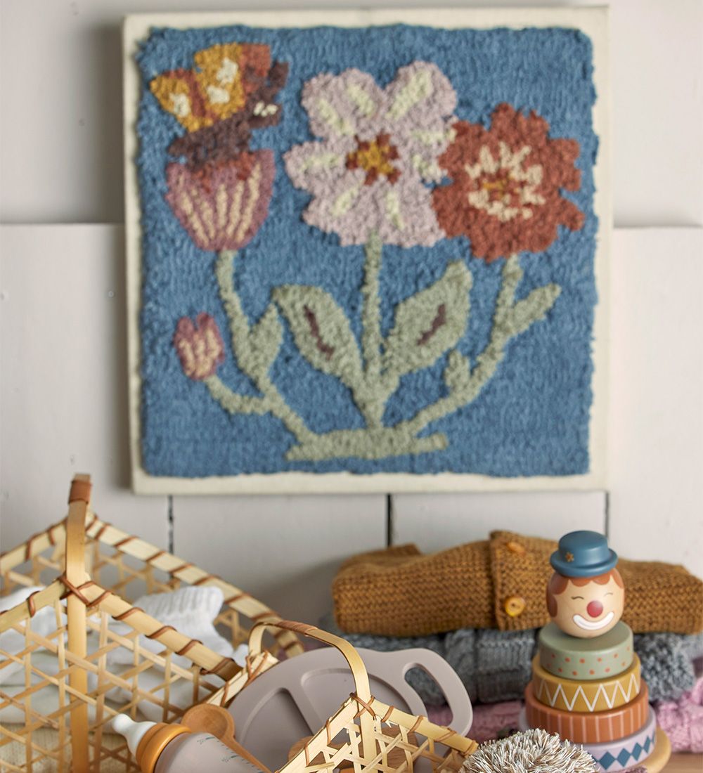 Bloomingville Wall Decoration - 35x35 cm - Blue