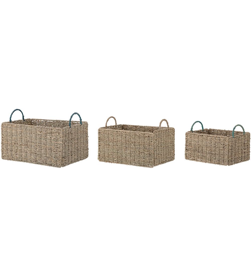 Bloomingville Basket - 3 Parts - Seaweed