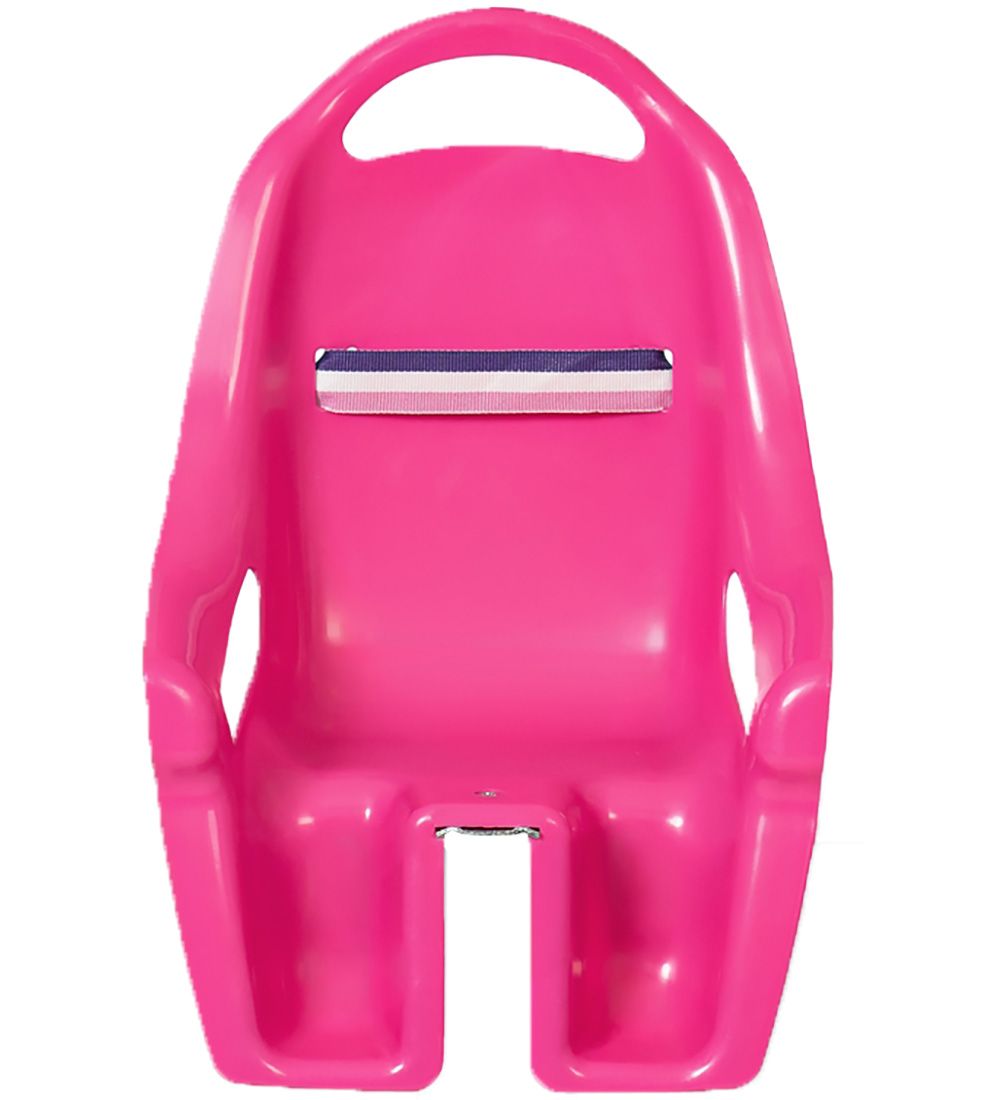 MaMaMeMo Fahrradsitz für Puppe - Pink