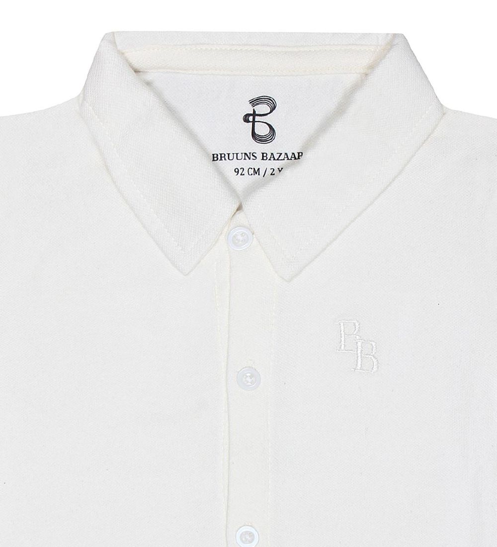Bruuns Bazaar Romper l/s - Eiwind - Wit