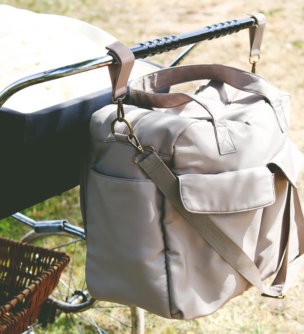 That's Mine Wickeltasche - Benne Stilltasche - Feder Grey