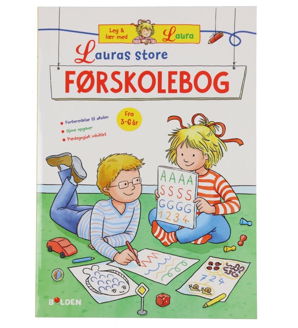 Forlaget Bolden Aktivitetsbok Book - Lauras Stora frskolebok