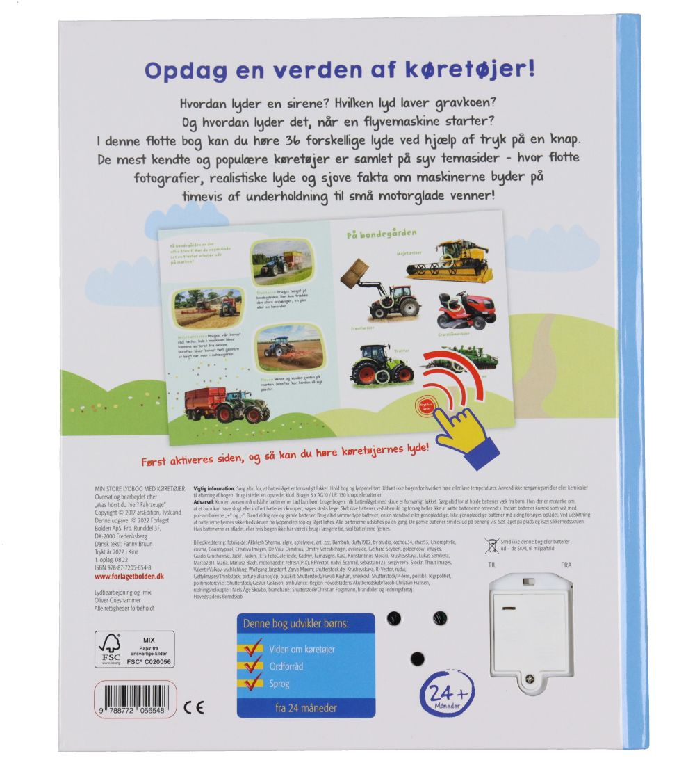 Forlaget Bolden Buch m. Audio - Min. Große Hörbuch mit Fahrzeuge