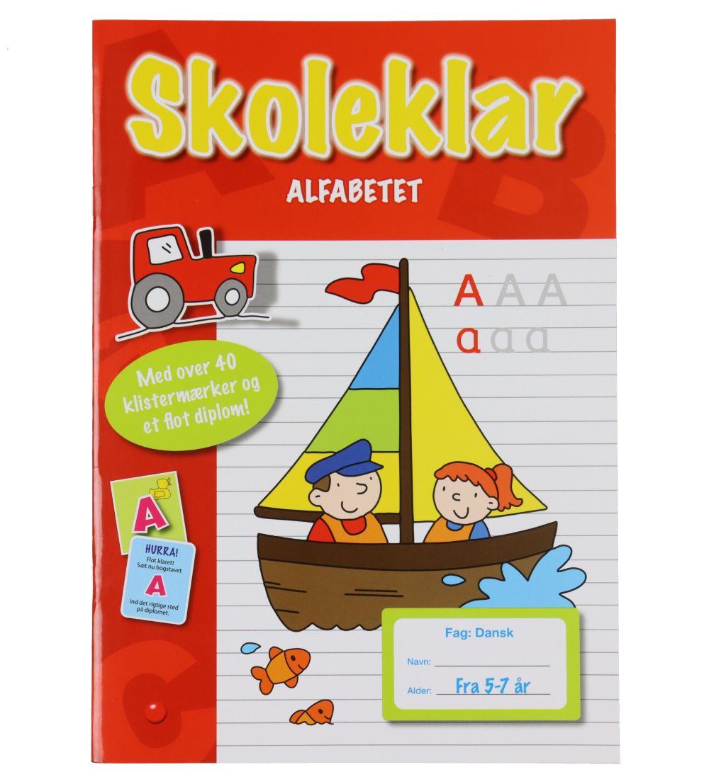 Forlaget Bolden Book - Skoleklar: Alphabet - Danish