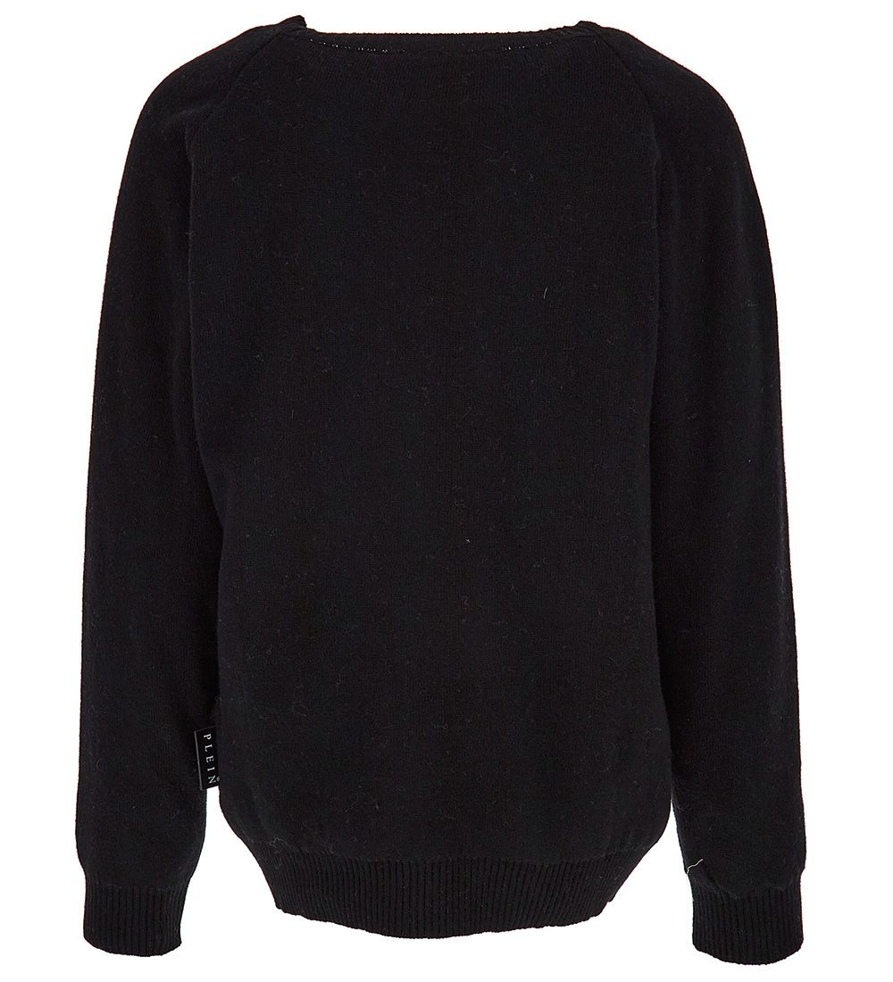 Blouse Philipp Plein - Laine/Viscose - Noir av. Logo