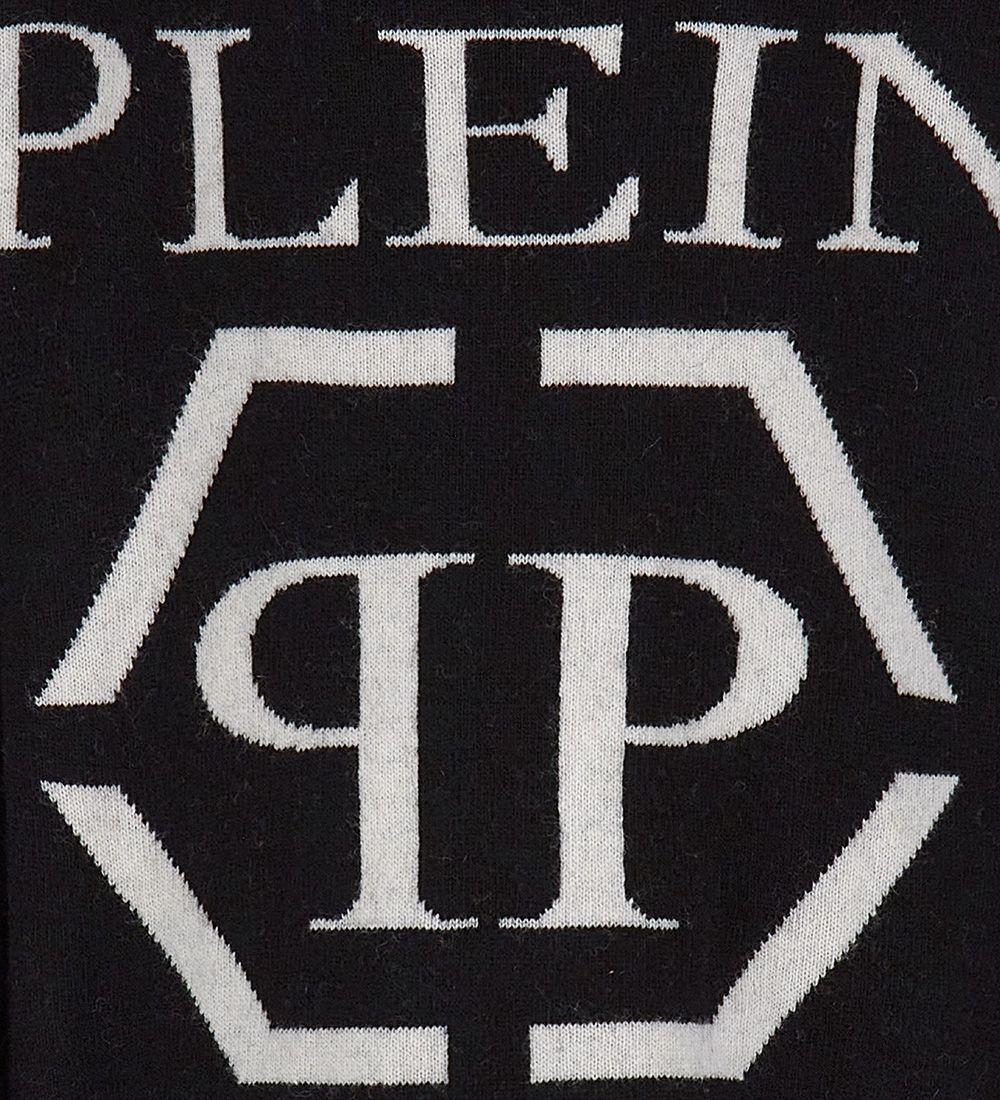 Blouse Philipp Plein - Laine/Viscose - Noir av. Logo