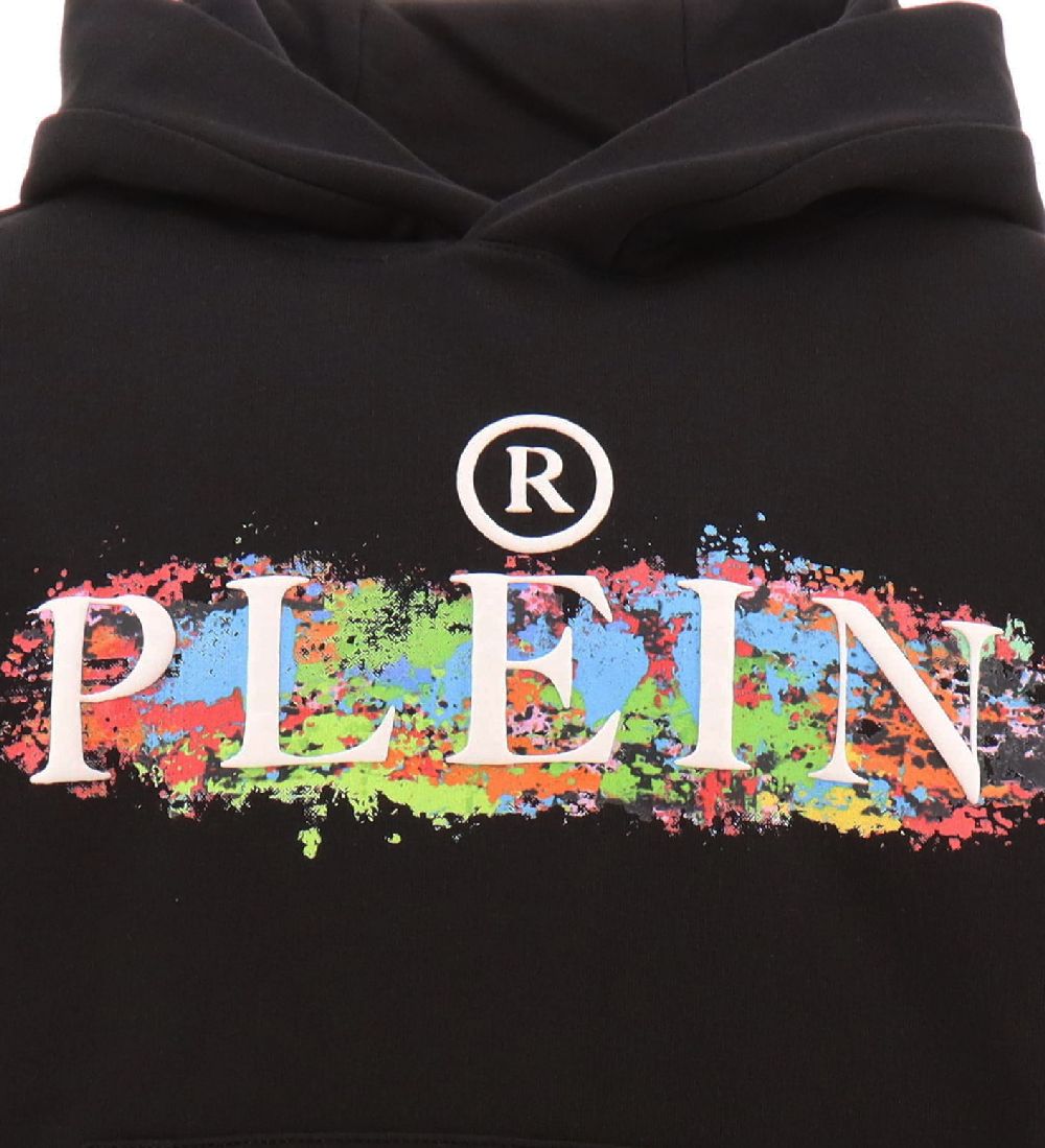 Philipp Plein Hoodie - Zwart m. Logo/Print