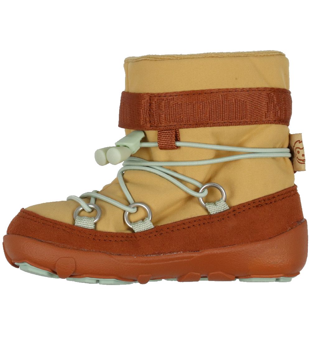 Affenzahn Winter Boots - Snowboot Econyl - Beige/Brown