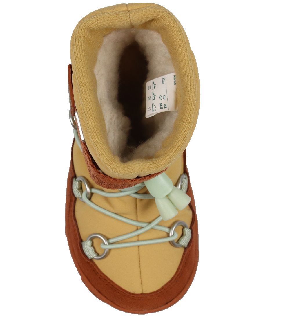 Affenzahn Winter Boots - Snowboot Econyl - Beige/Brown