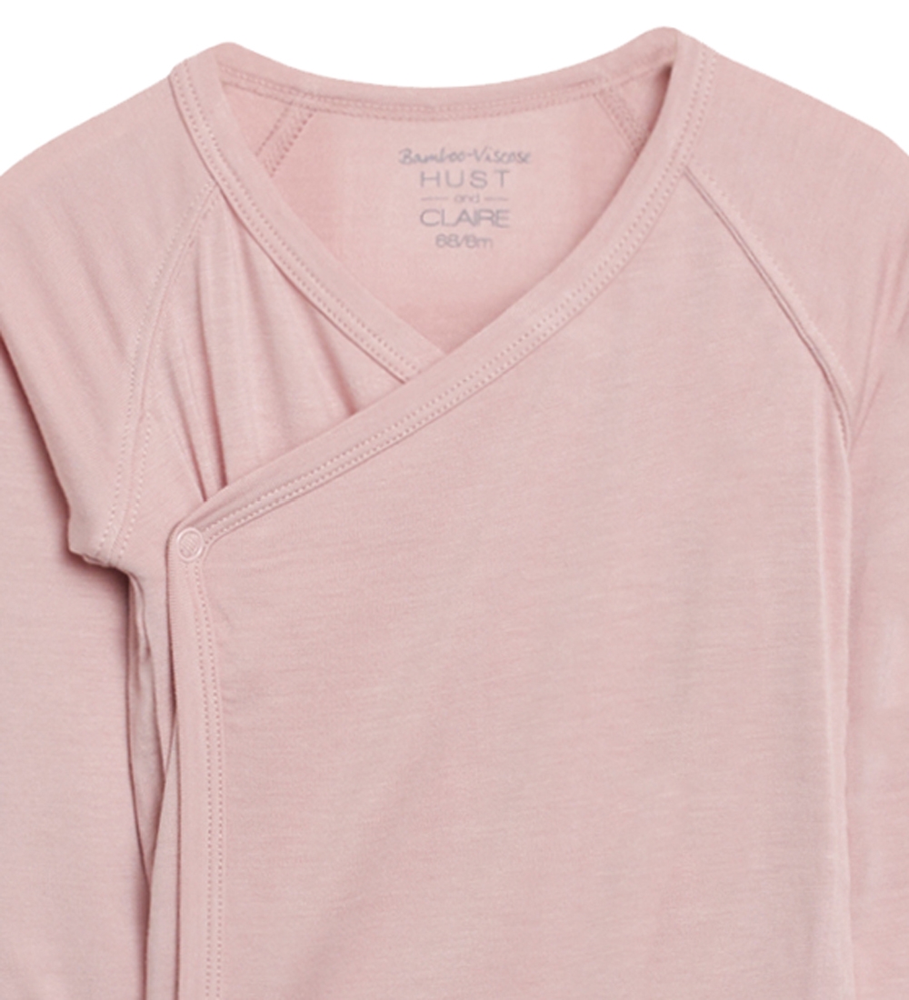 Hust and Claire Bodysuit l/s - Buddy - Bamboo - Pink