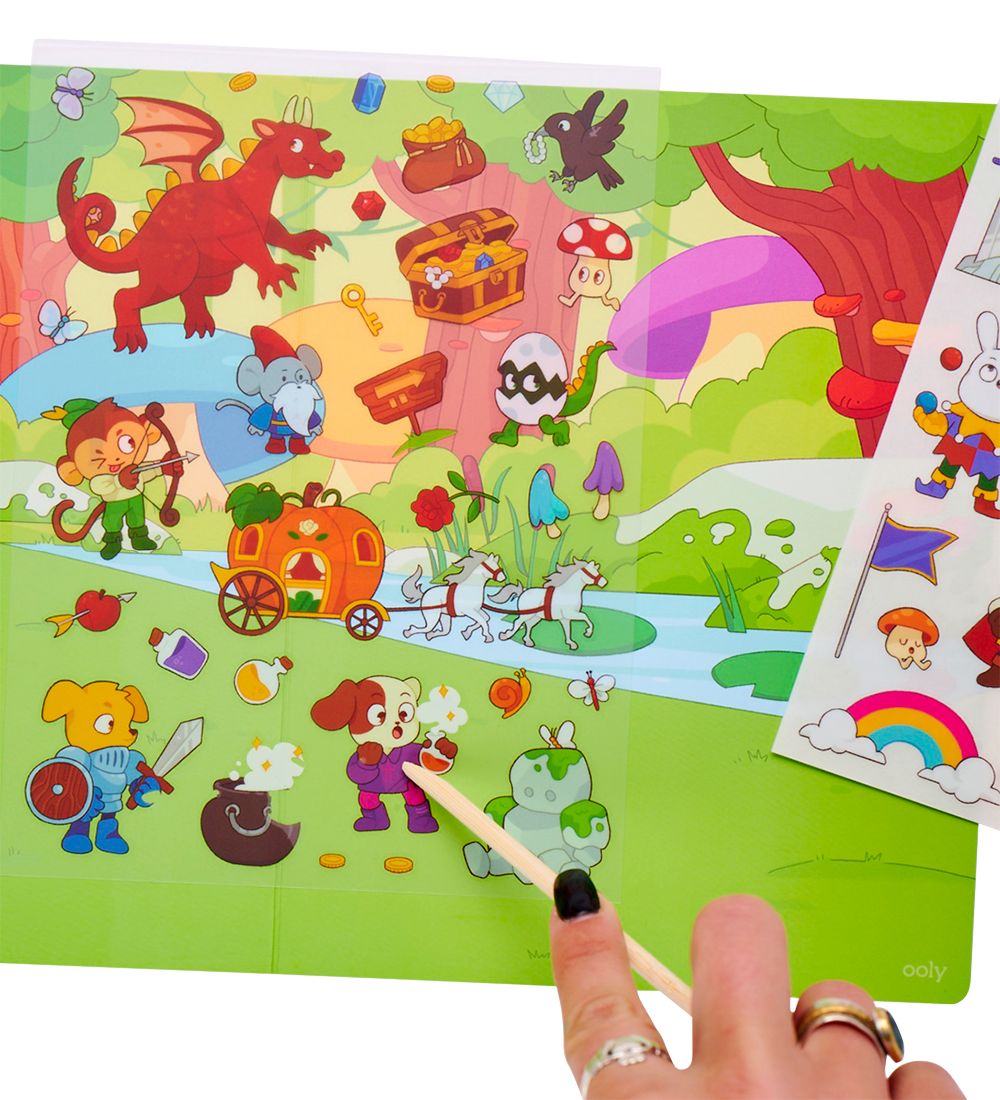 Ooly Sticker Set - Set The Scene - Magical liningest