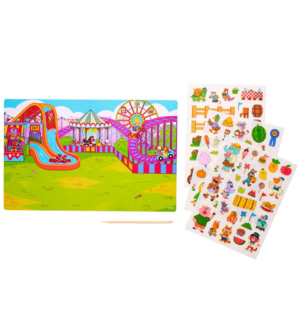 Ooly Sticker Set - Set The Scene - Day At The Fair