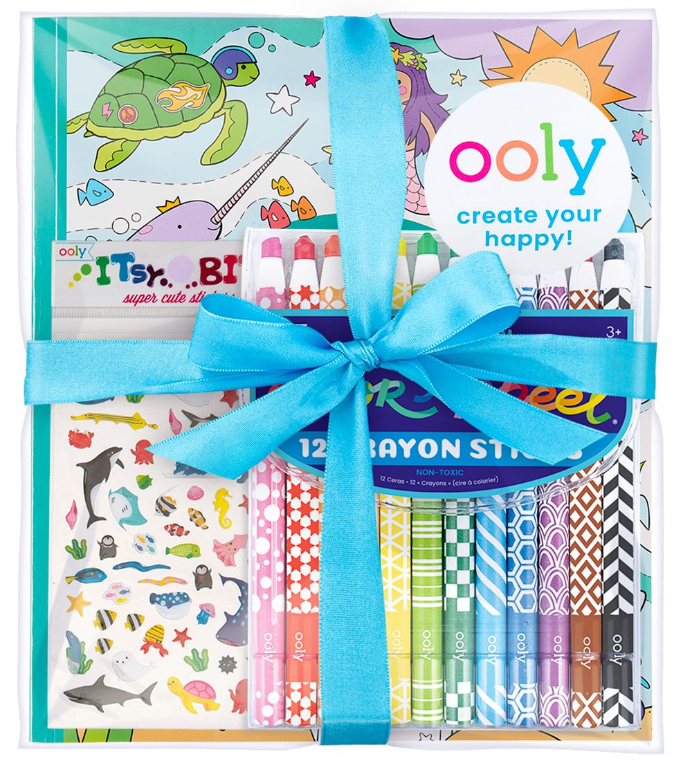 Ooly - Giftables - Outrageous Ocean Coloring Pack