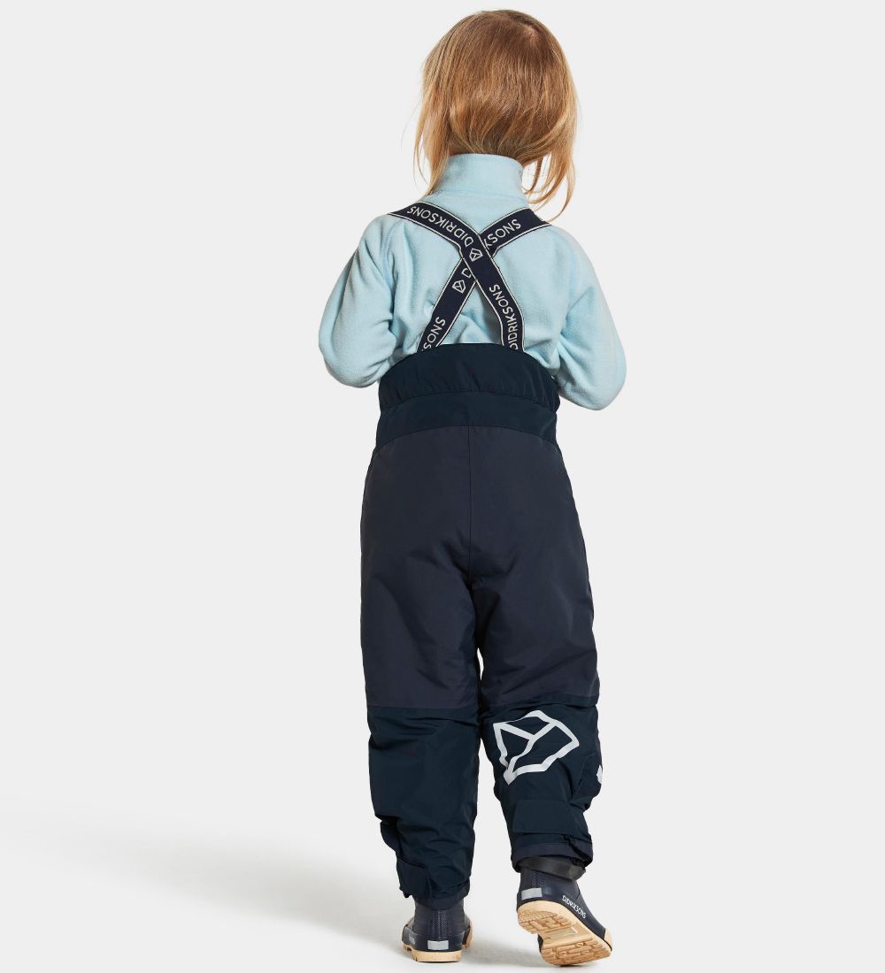 Pantalons de Ski av. Bretelles Didriksons - Idre - Marine