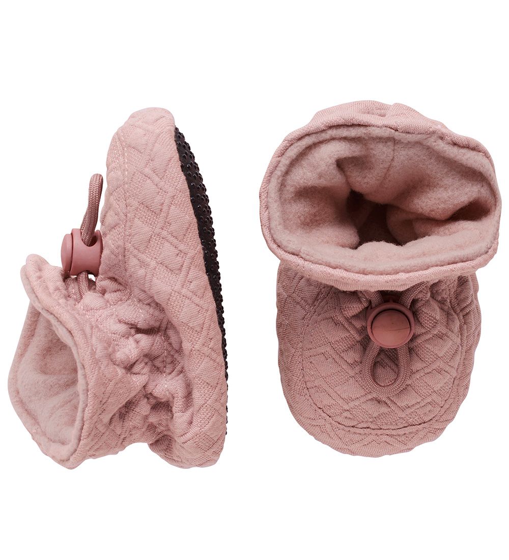 Melton Booties - Everything Pink