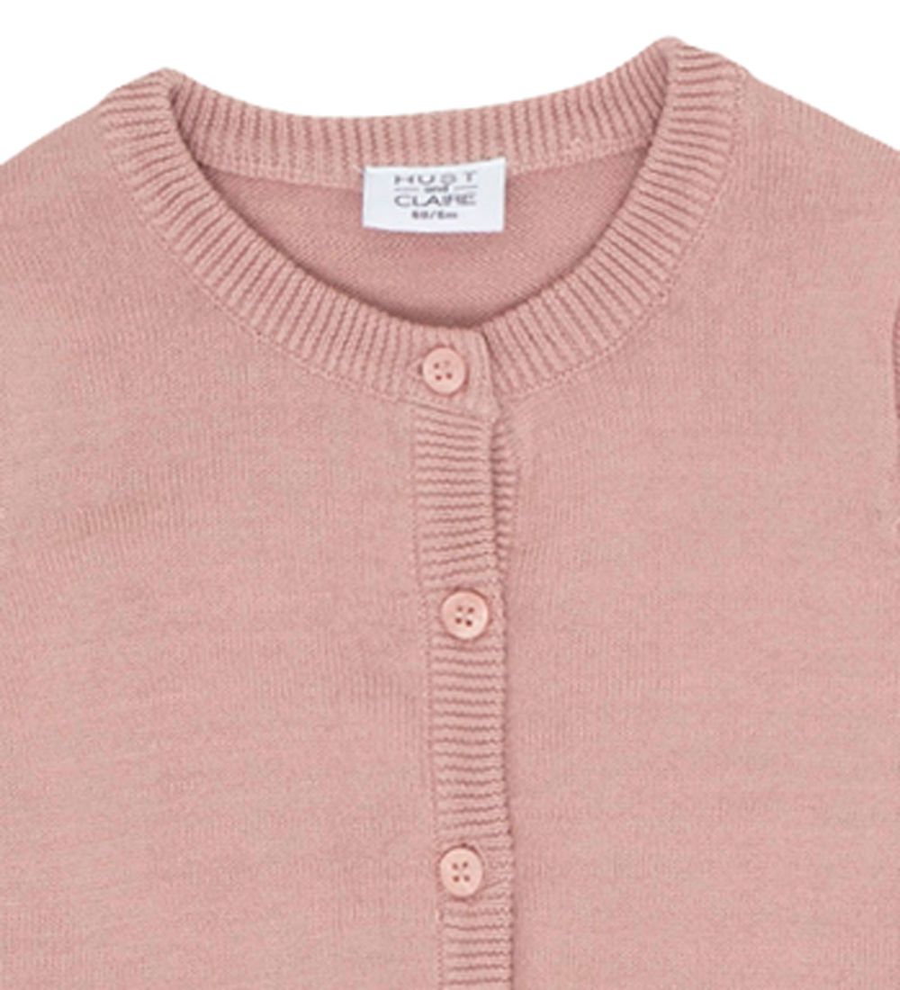 Hust and Claire Cardigan - Knitted - Claire - Dusty Rose