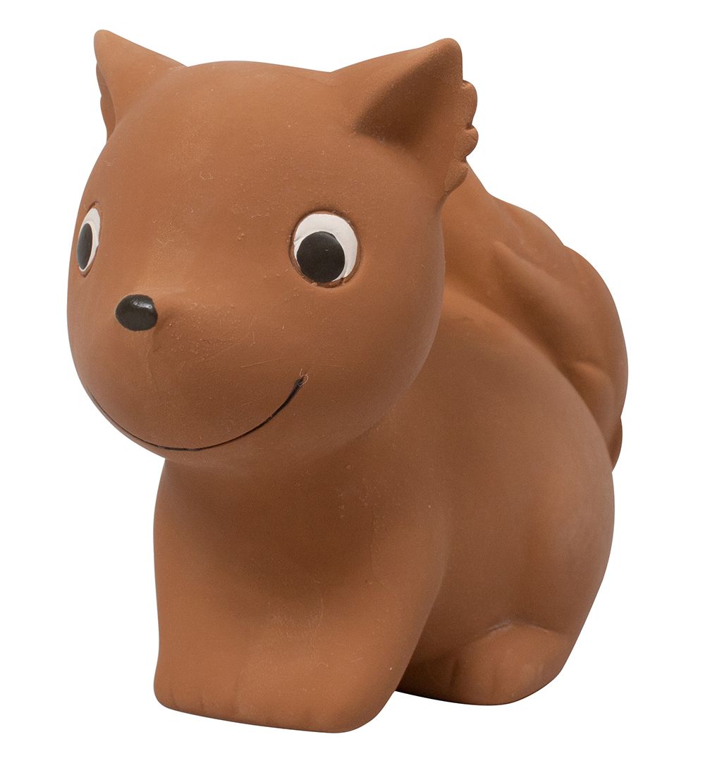 Filibabba Baby Teether In Natural Rubber - The Squirrel Sonja